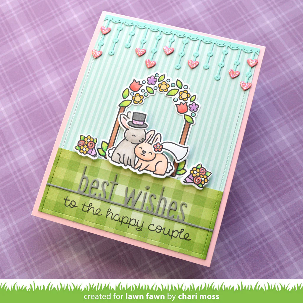 Stanzen Best Wishes Line Border