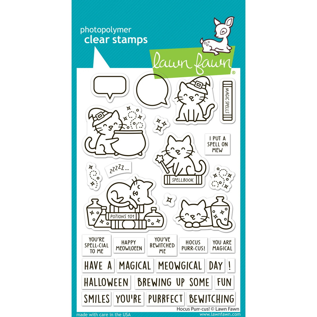 Clear Stamp Hocus Purr-cus