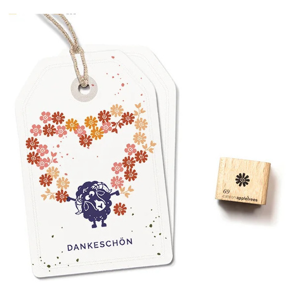 Ministempel Blüte 69