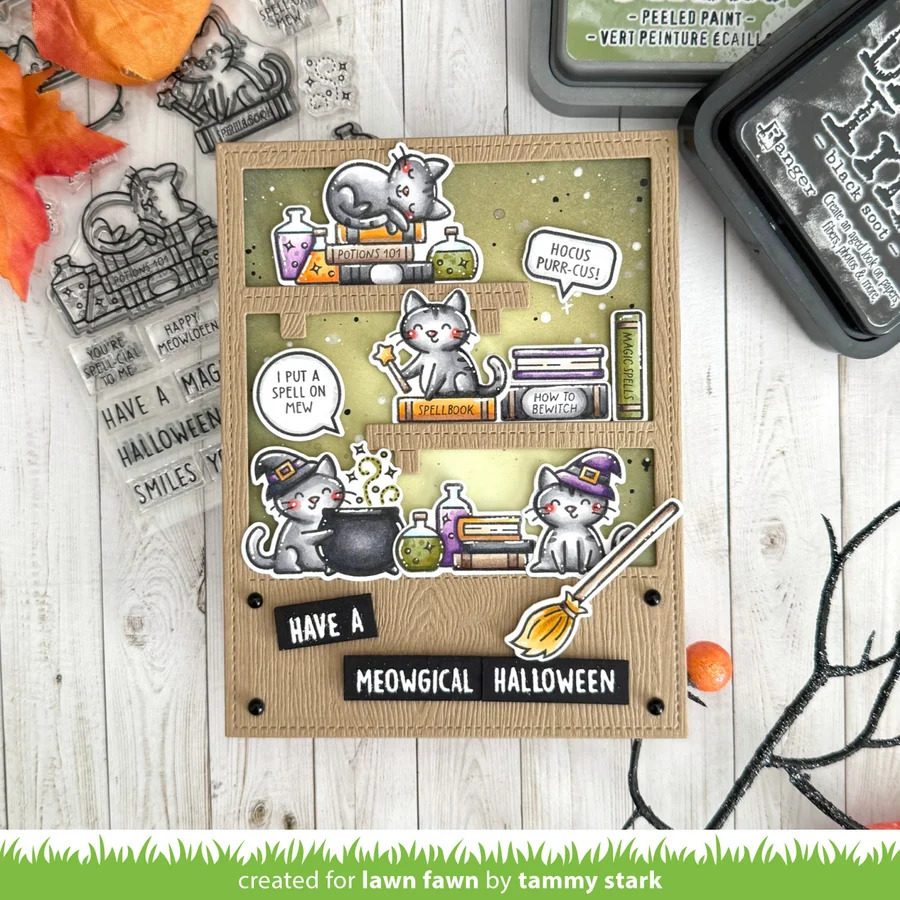 Clear Stamp Hocus Purr-cus