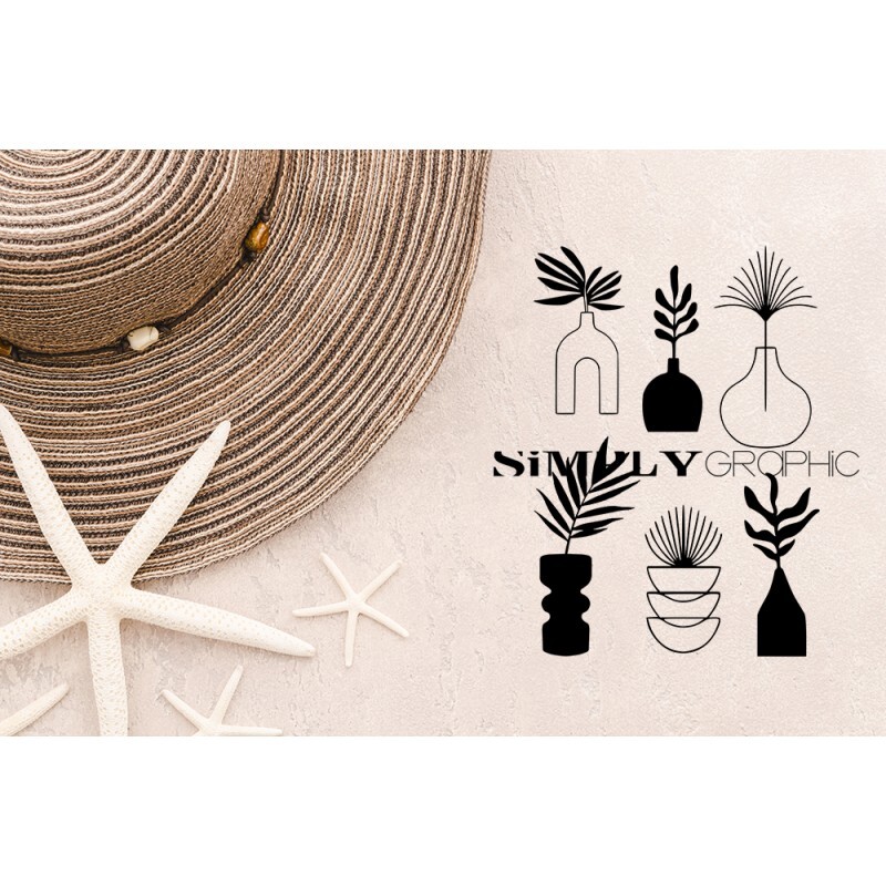 Clear Stamp Plantes Bohèmes