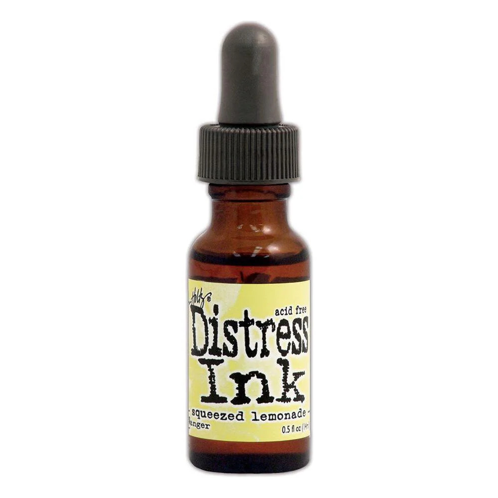 Distress Ink Re-Inker Squeezed Lemonade