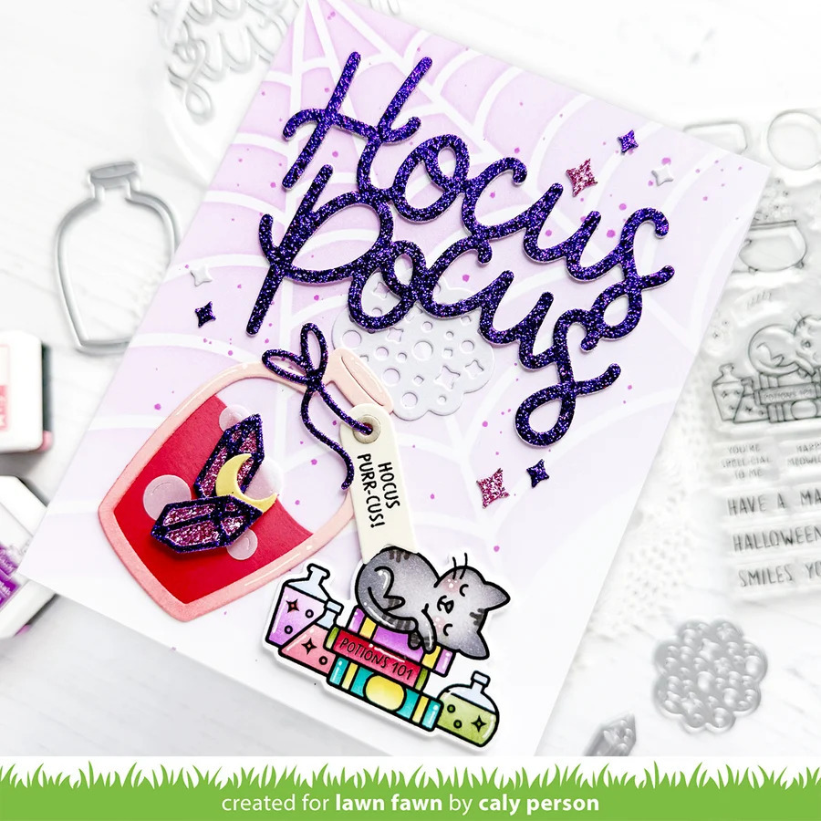 Clear Stamp Hocus Purr-cus