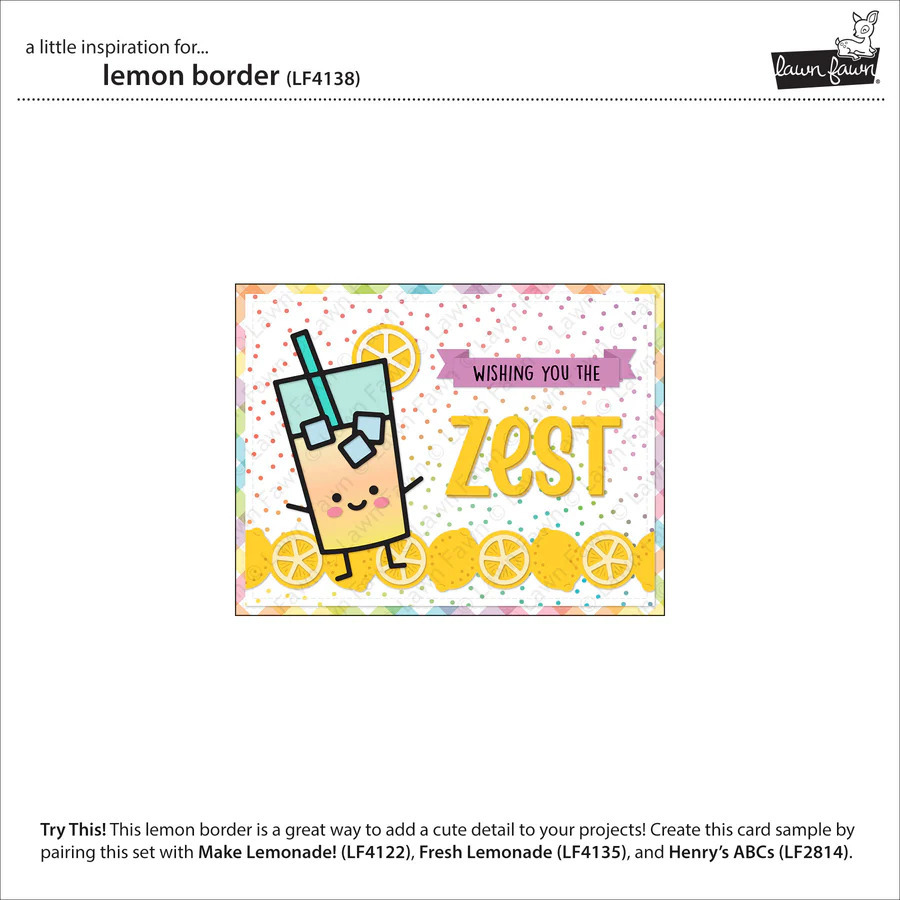 Stanzen Lemon Border
