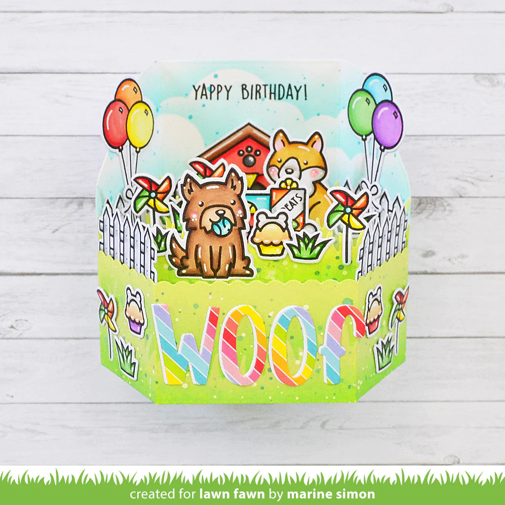 Clear Stamps Yappy Birthday