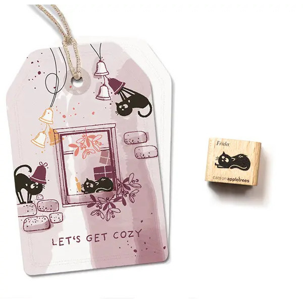 Ministempel Frida liegend