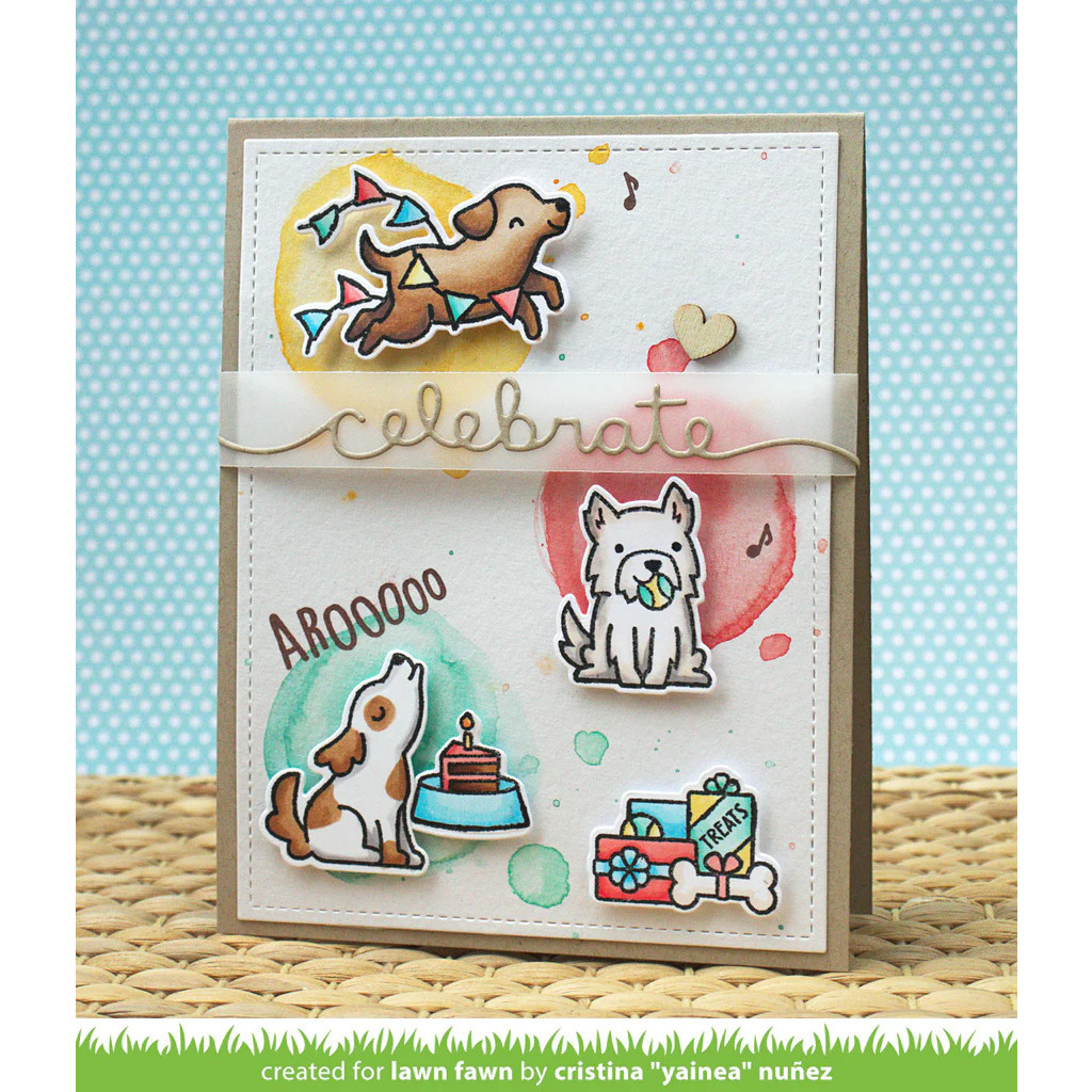 Clear Stamps Yappy Birthday