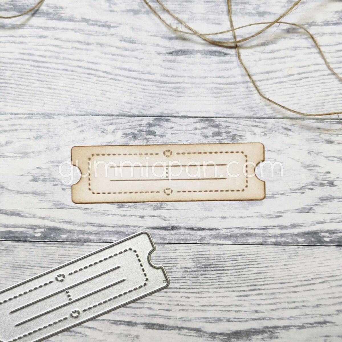 Stanze Ticket with Double Hearts