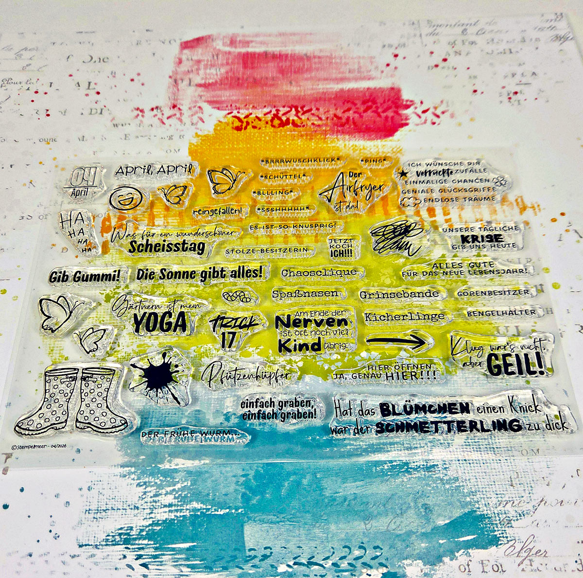 Monatsstempel April 2026
