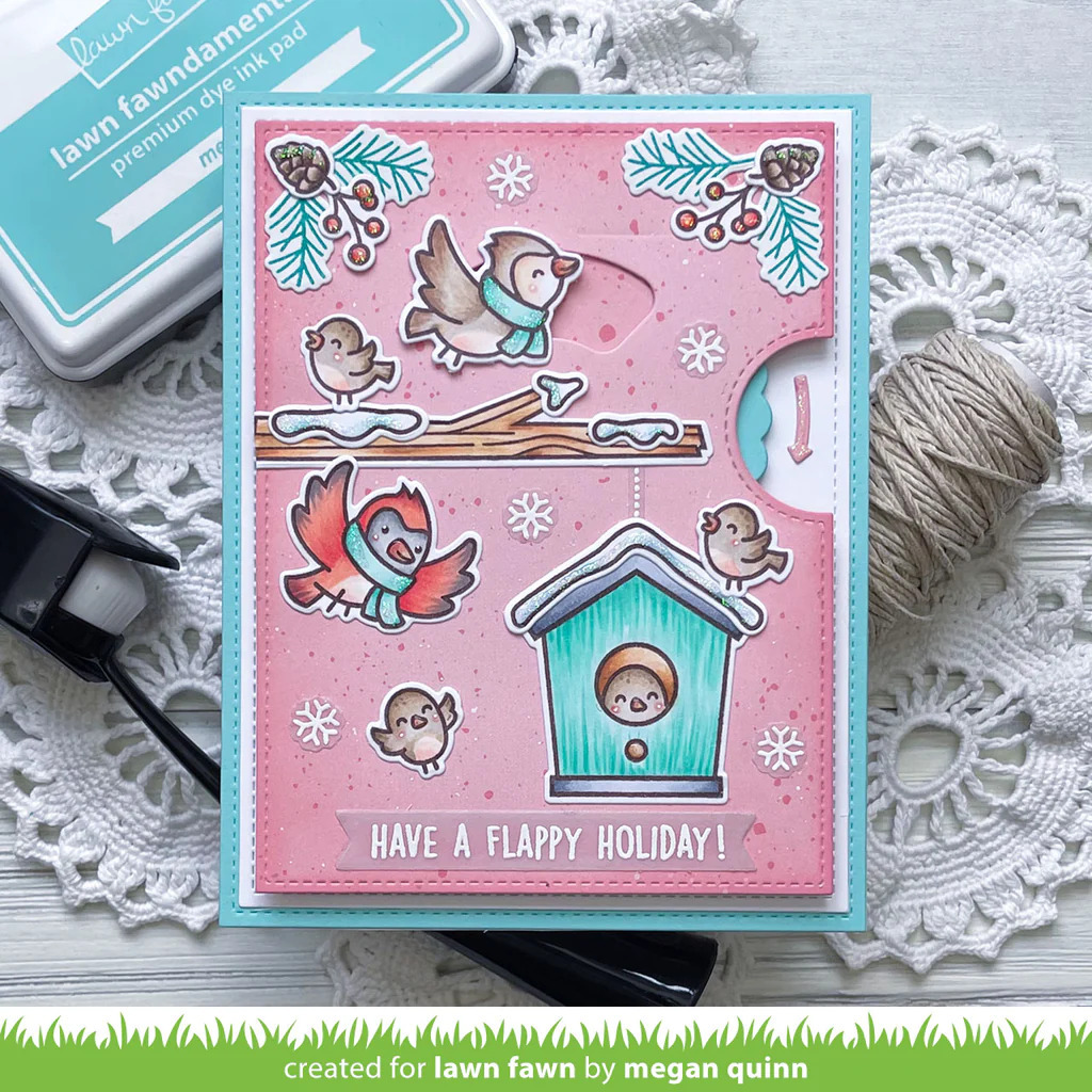 Clear Stamps Winter Birds Add-on