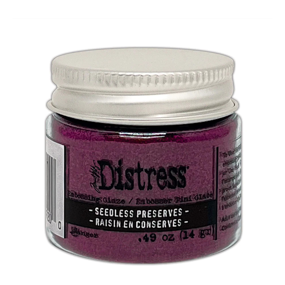 Distress Embossing Glaze Seedless Preserves