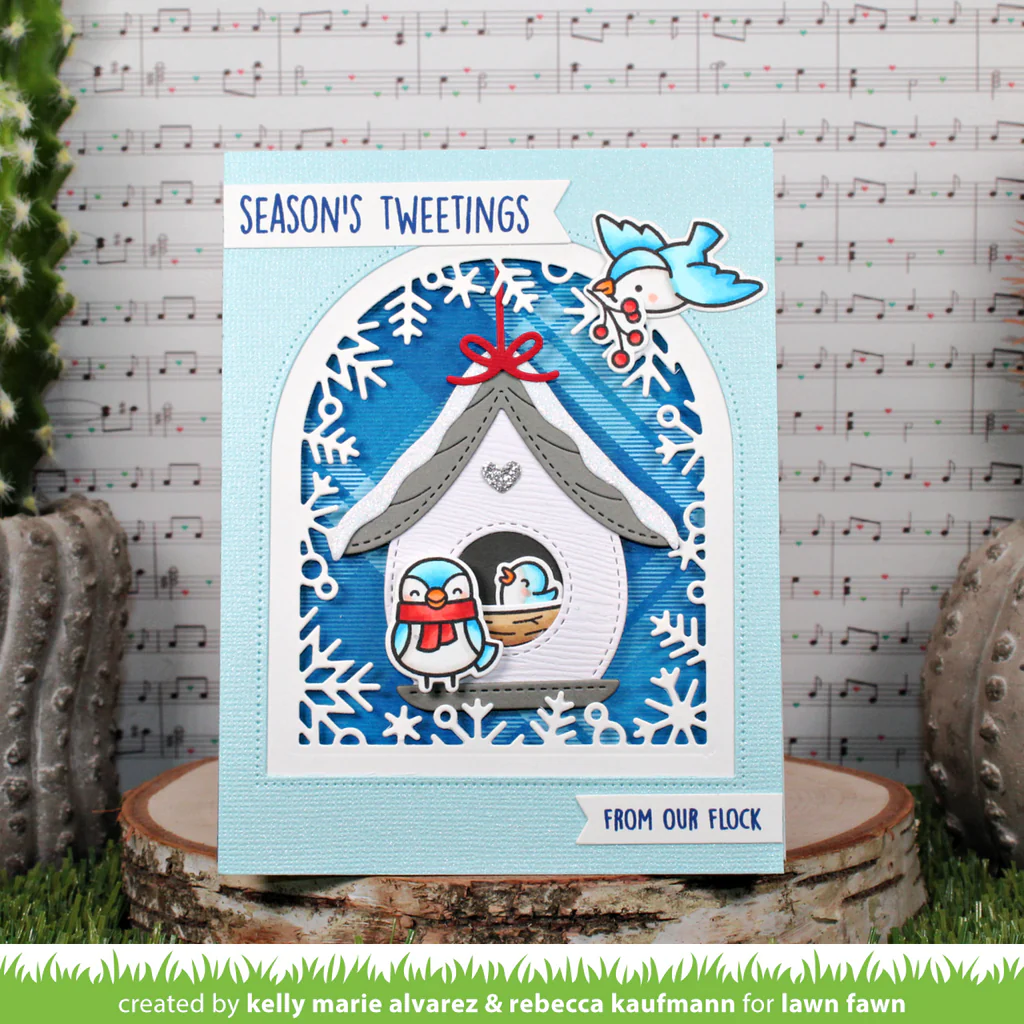 Stanzen Build-A-Birdhouse Christmas Add-on