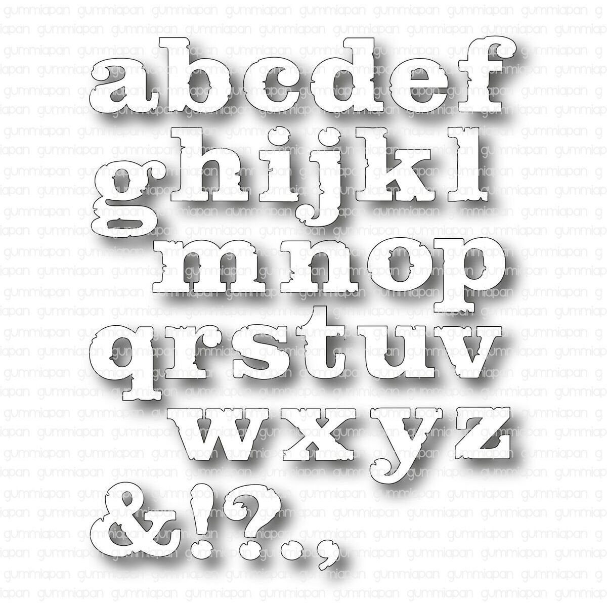 Stanze Old Alphabet