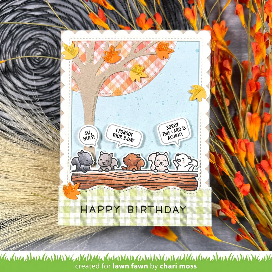 Clear Stamps Simply Celebrate Squirrels