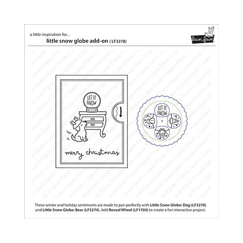 Clear Stamp Little Snow Globe Add-On