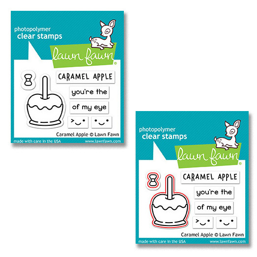 Set Stempel/Stanzen Caramel Apple