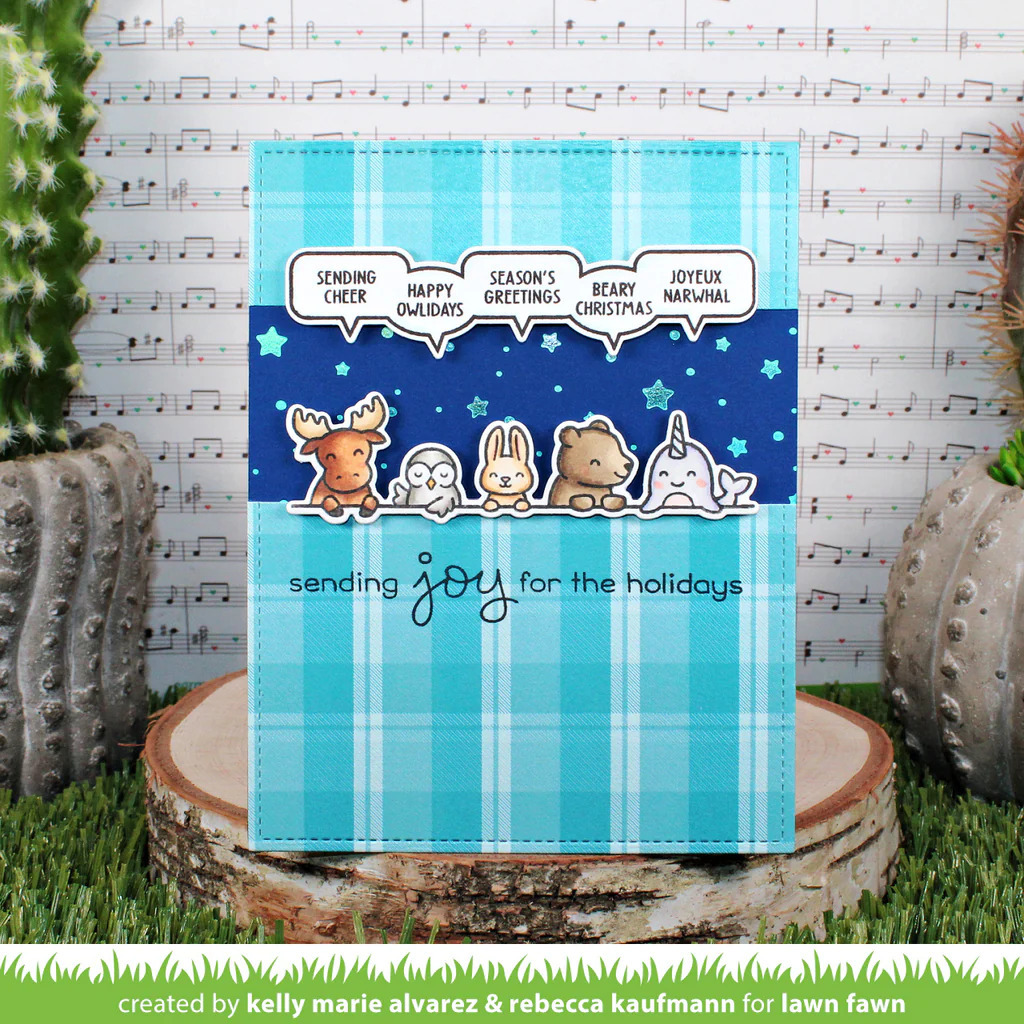 Clear Stamps Simply Celebrate Winter Critters Add-on