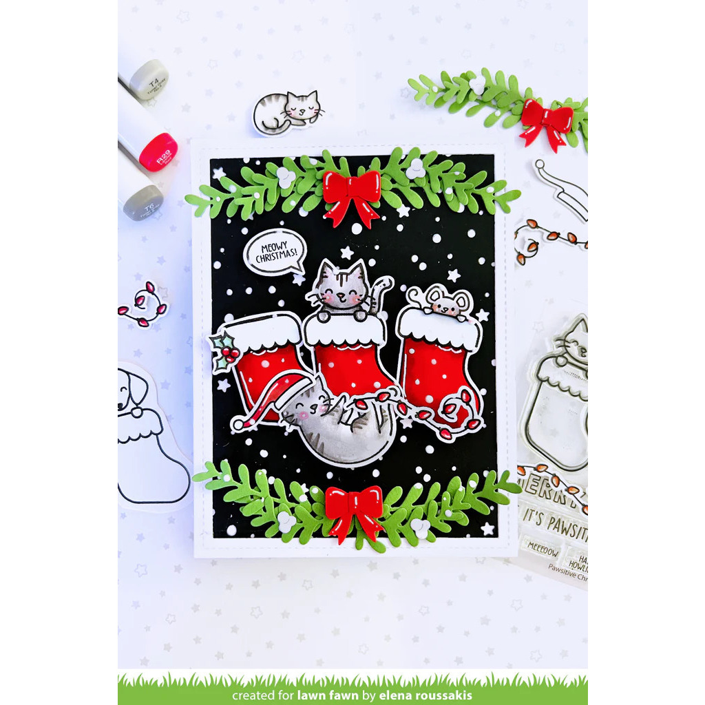 Clear Stamp Pawsitive Christmas