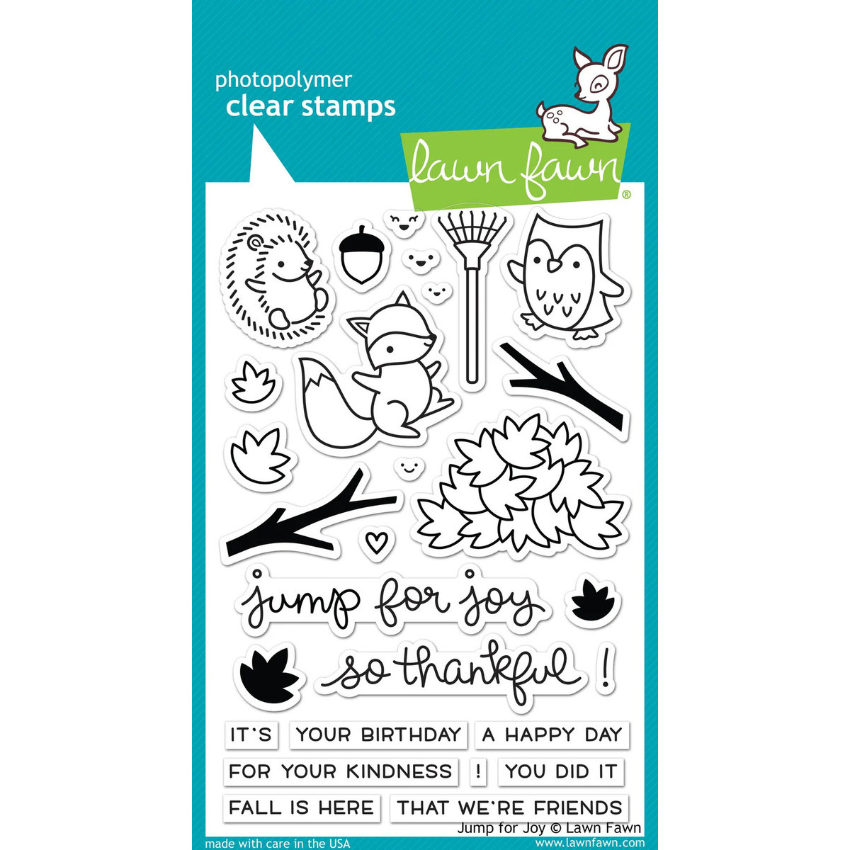 Clear Stamp Set Jump for Joy