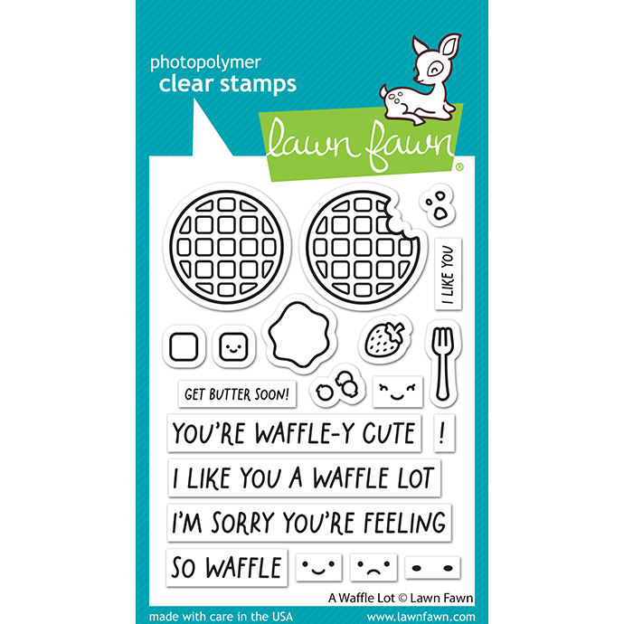 Clear Stamp A Waffle Lot