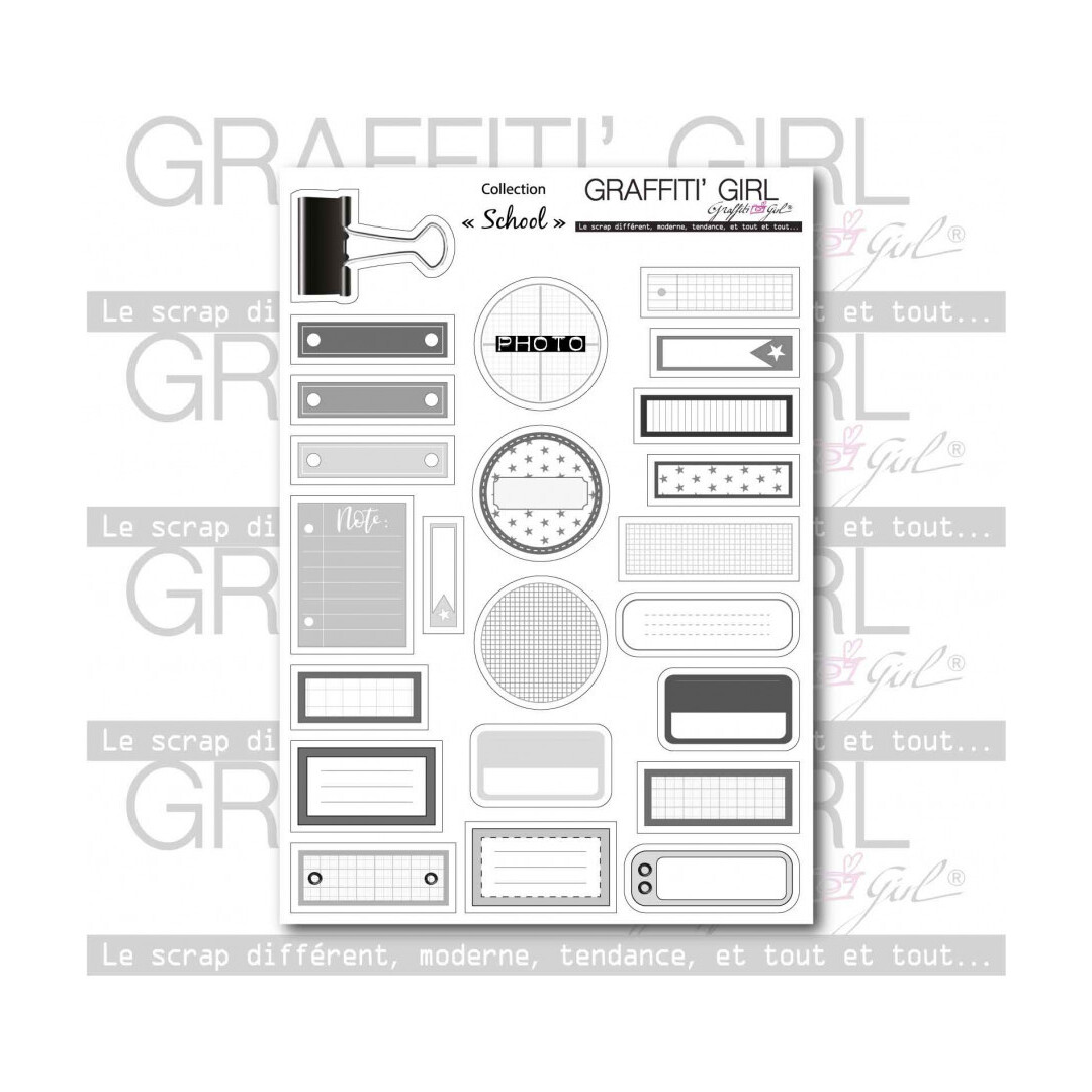 Diecut School GRGCH1369